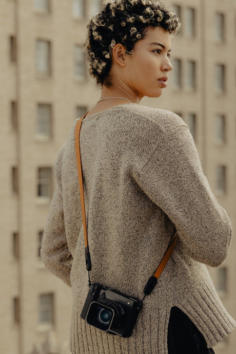 Peak Design Form - Kameragurt aus Leder, Standard - Amber