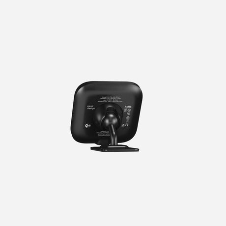 Autohalterung Peak Design Car Mount - VHB - mit Ladefunktion V2 - schwarz