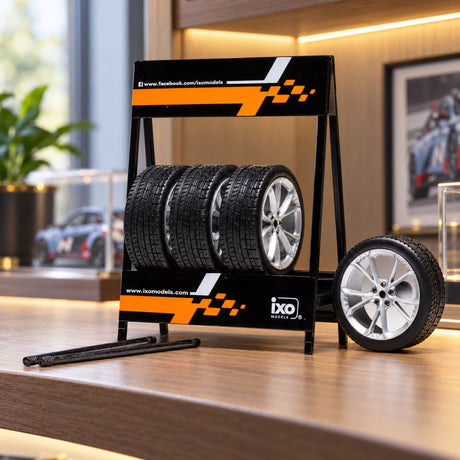 IXO Hyundai N Ersatzreifen-Set – Illustrationsfoto (KI)