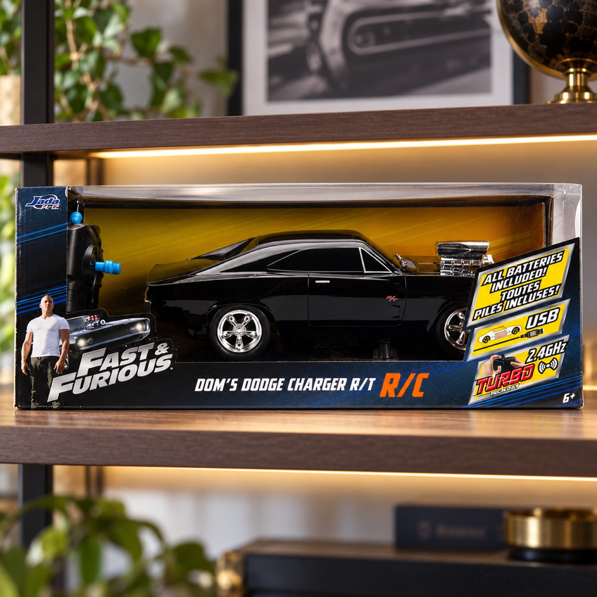 Fast & Furious Remote Control Dodge Charger Model – illustrative photo (AI)