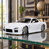 Fast & Furious Mazda RX-7 Modell – Weiß – Illustrationsfoto (KI)