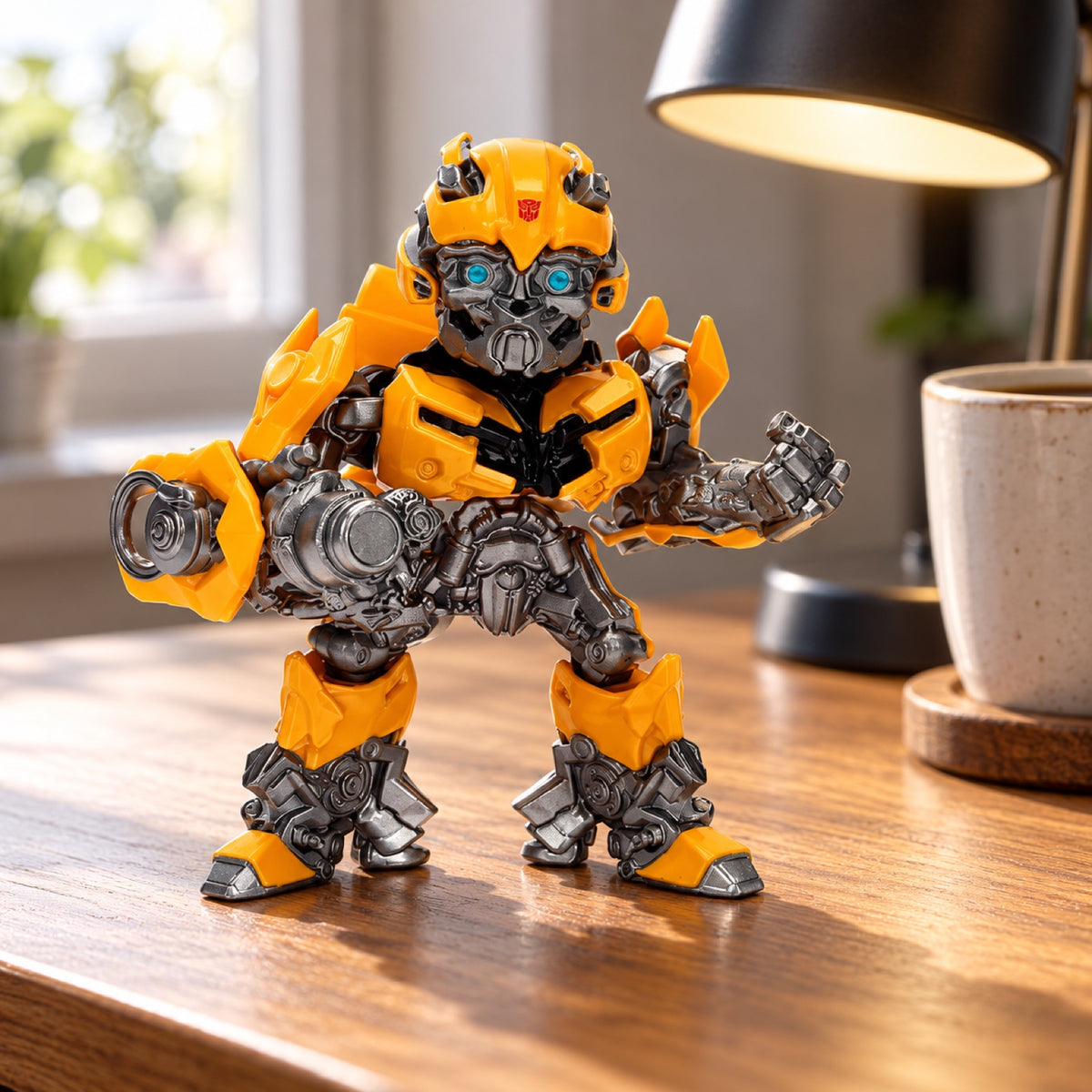 Jada Toys Transformers Bumblebee Figur – Illustrationsfoto (KI)