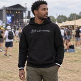 24H Le Mans Men's Hoodie – Black – ilustrační foto (AI)