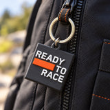 KTM Racing Ready To Race Schlüsselanhänger mit Logo – Schwarz – Illustrationsfoto (KI)