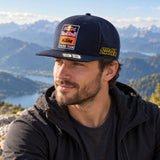 KTM Red Bull Racing MotoGP Team-Cap mit flachem Schirm – B. Binder – Illustrationsfoto (KI)