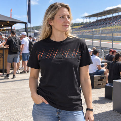 KTM Red Bull Racing Carbon Casual T-Shirt – Black – ilustrační foto 2 (AI)