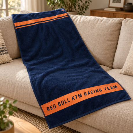 KTM Red Bull Racing Large Towel with Lettering – illustrative photo (AI)