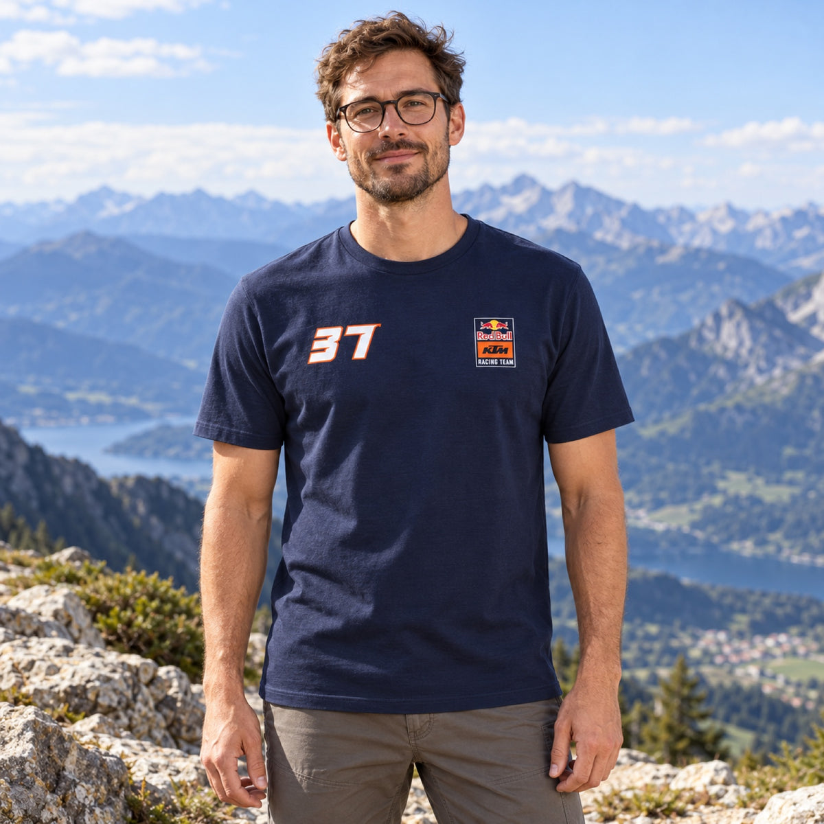 KTM Red Bull Racing Fan T-Shirt – Pedro Acosta – illustrative photo (AI)