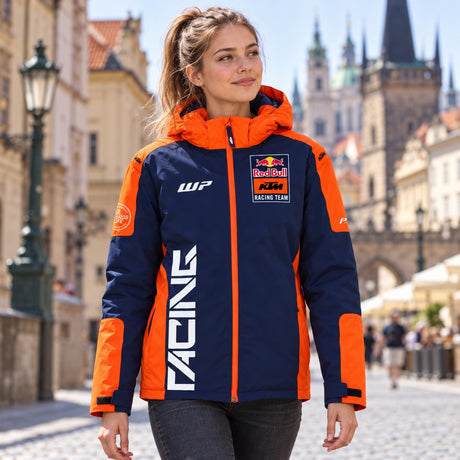 KTM Red Bull Racing Team-Winterjacke – Illustrationsfoto (KI)