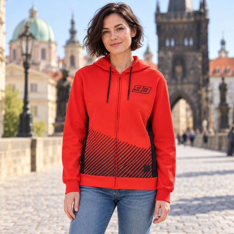 Marc Marquez STRIPES 93 Lifestyle-Hoodie – Illustrationsfoto (KI)