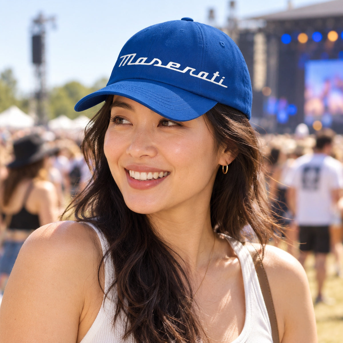 Maserati Casual Cap – Blue – illustrative photo (AI)