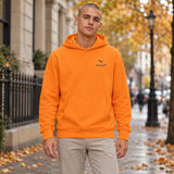 McLaren F1 Hoodie mit Puma-Logo – Orange – Casual Edition – Illustrationsfoto (KI)