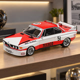 Minichamps BMW 3.0 CSL Zandvoort 1974 Modell 1:18 – H. Vermeulen – Illustrationsfoto (KI)