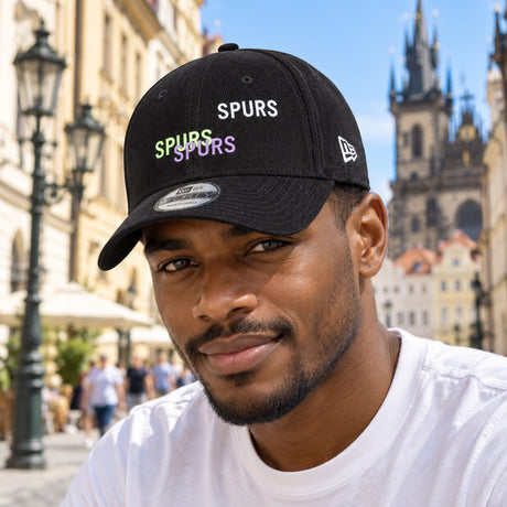 TOTTENHAM 9forty SPURS Cap – Schwarz – Illustrationsfoto (KI)