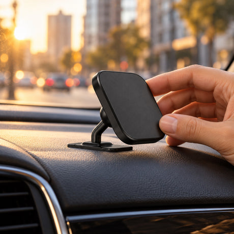 Peak Design Car Mount VHB – Schwarz – Illustrationsfoto (KI)
