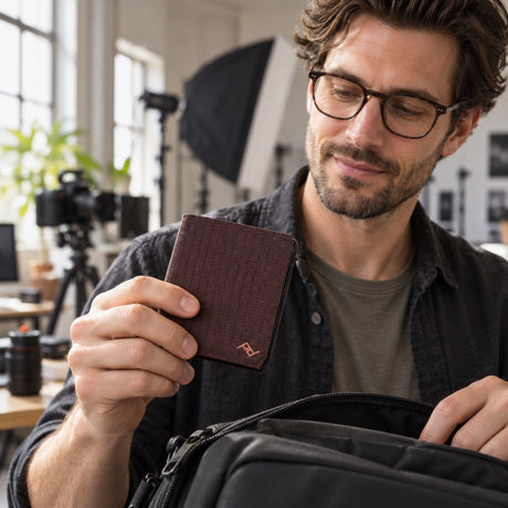 Peak Design Everyday Billfold Wallet – Eclipse – Illustrationsfoto (KI)