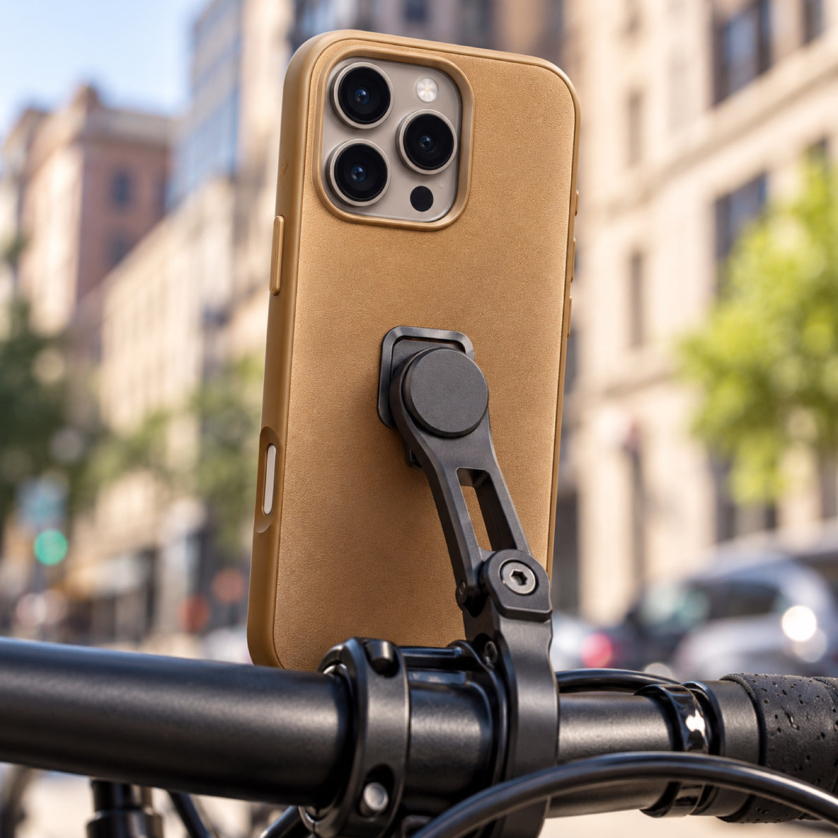 Peak Design Everyday Case iPhone 16 Pro Max – Tan – illustrative photo (AI)