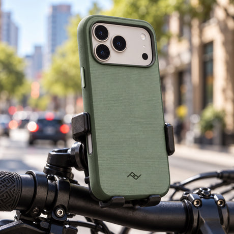 Peak Design Everyday Case Non-Slimlink iPhone 18 Pro Max – Sage – Illustrationsfoto (KI)
