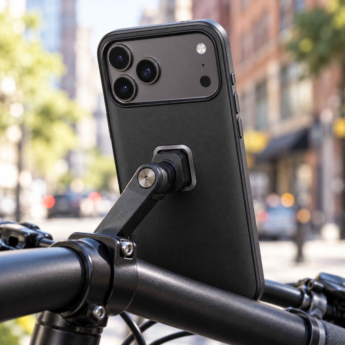 Peak Design Everyday Clarino Case – iPhone 17 Pro Max – Schwarz – Illustrationsfoto (KI)