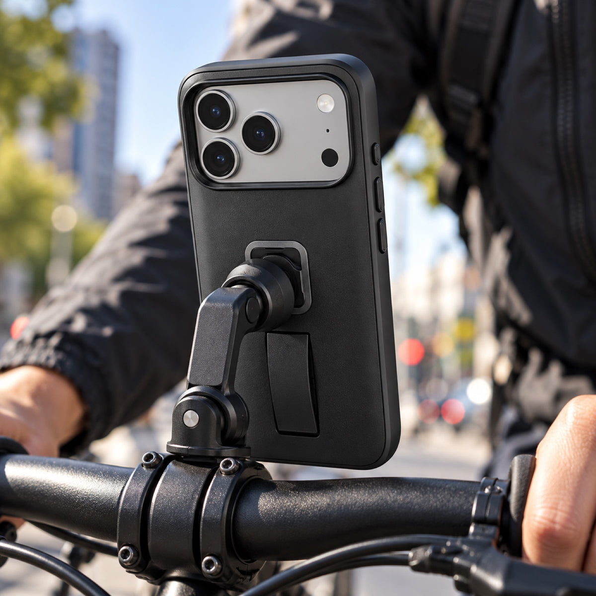Peak Design Everyday Clarino Loop Case iPhone 17 Pro – Schwarz – Illustrationsfoto (KI)