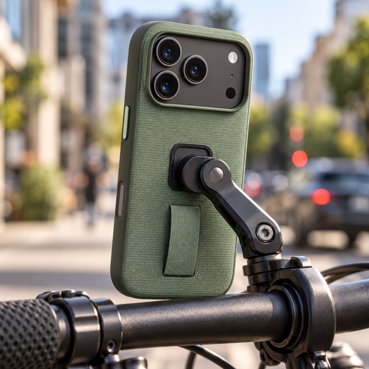 Peak Design Everyday Loop Case Slimlink iPhone 18 Pro – Sage – Illustrationsfoto (KI)