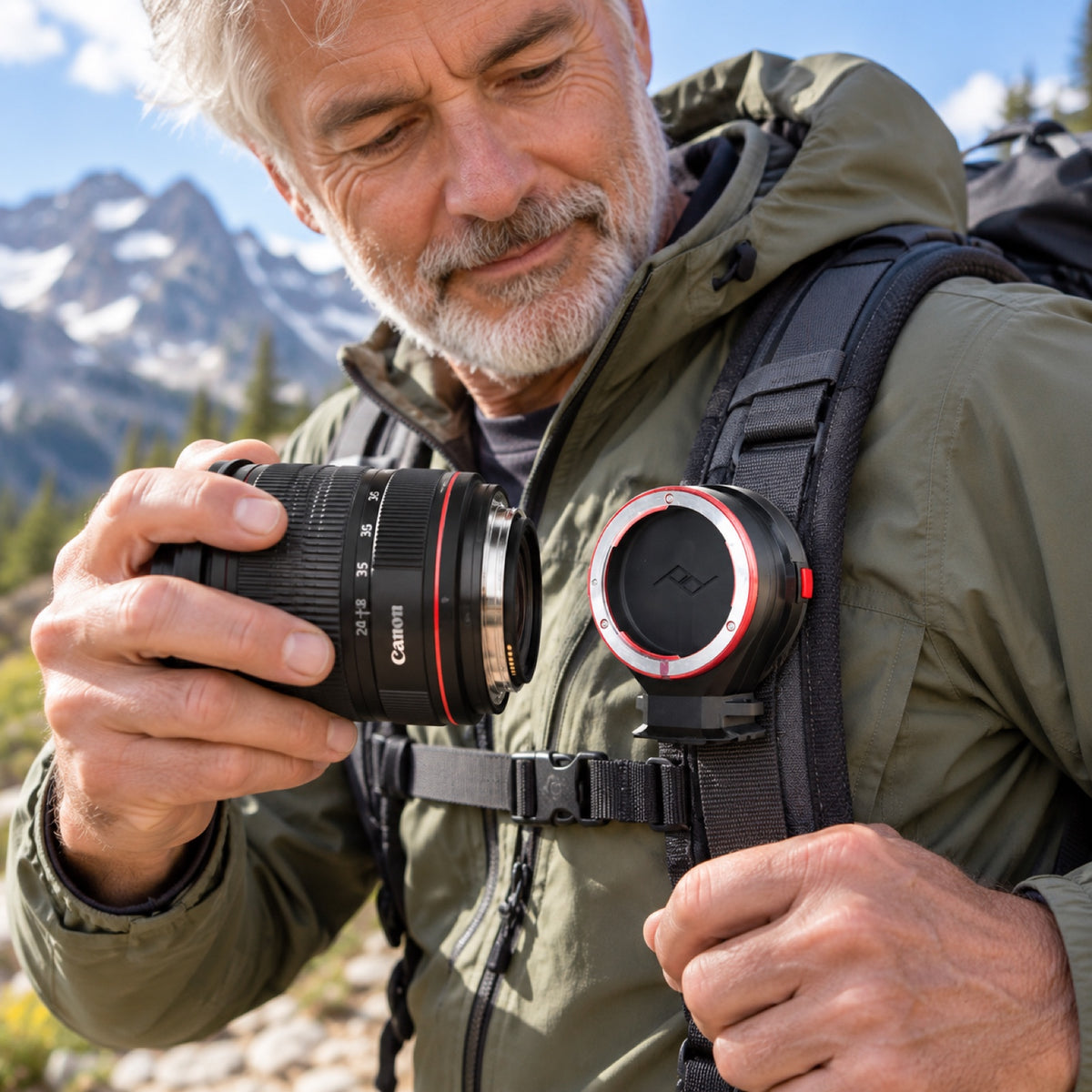 Peak Design Lens Kit – Canon – Illustrationsfoto (KI)