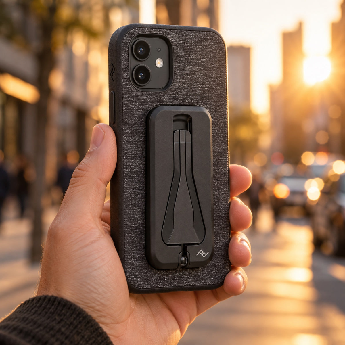 Peak Design Mobile Tripod – Schwarz – Illustrationsfoto (KI)