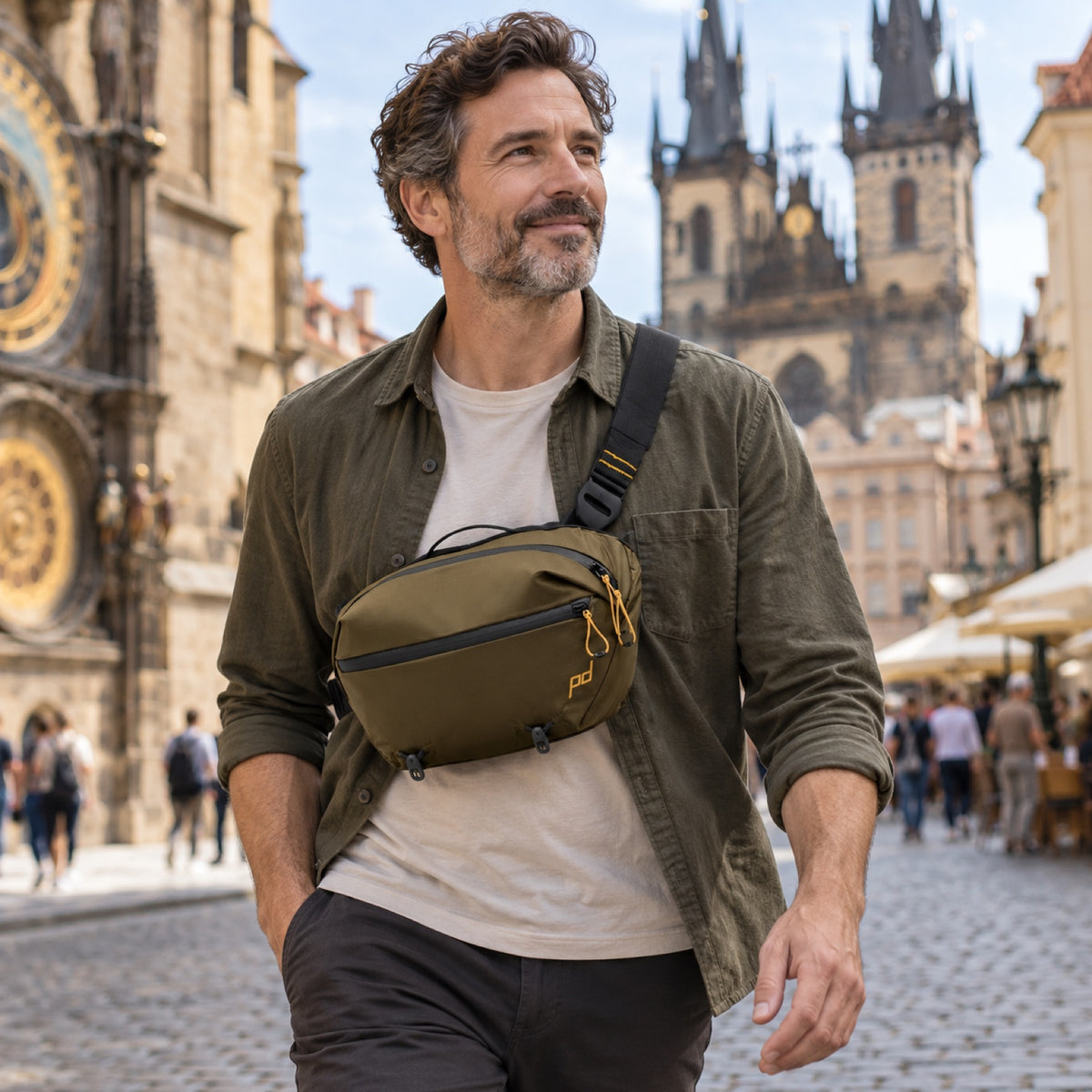Peak Design Outdoor Sling 7L – Kelp – Illustrationsfoto (KI)