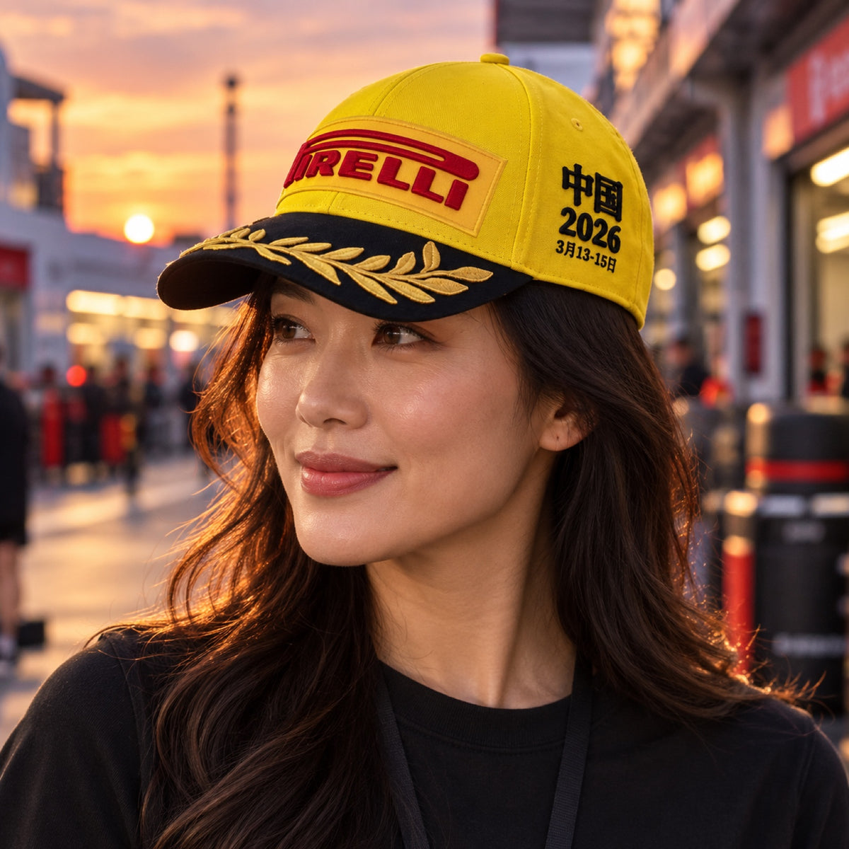 Pirelli F1® Cap – CHINA 2026 Edition – Illustrationsfoto (KI)