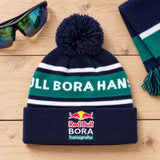 Red Bull Bora Hansgrohe Kinder-Bommelmütze – Dunkelblau – Illustrationsfoto (KI)