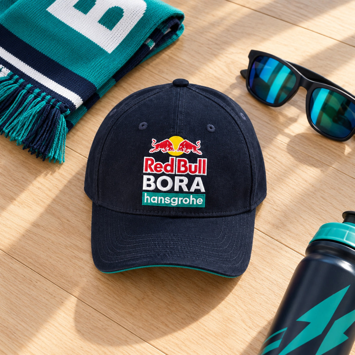Red Bull Bora Hansgrohe Kids' Team Cap – illustrative photo (AI)