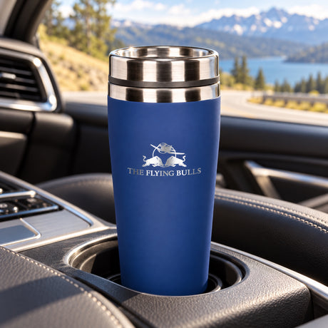 Red Bull The Flying Bulls Travel Mug – Blue – illustrative photo (AI)