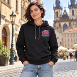 Marc Marquez 93 – Red Bull Fan Hoodie with Helmet Motif – illustrative photo (AI)