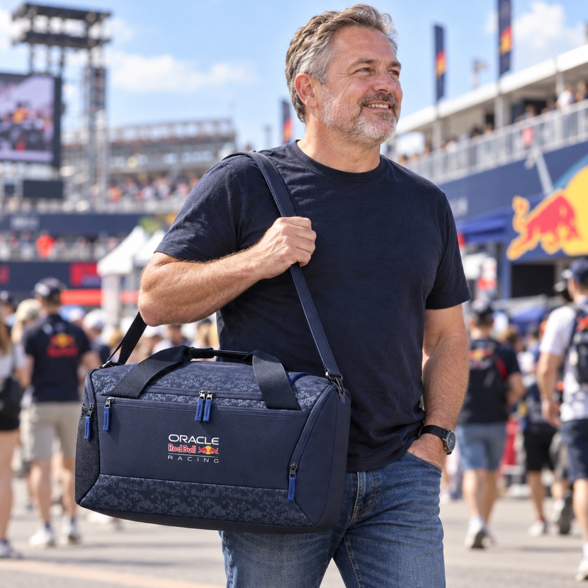 Oracle Red Bull Racing LOGO große Sporttasche – Illustrationsfoto (KI)