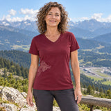 Red Bull Ring BOOST Damen-T-Shirt mit RRI-Motiv – Illustrationsfoto (KI)