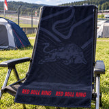 Red Bull Ring CIRCUIT großes Handtuch – Marineblau – Illustrationsfoto (KI)