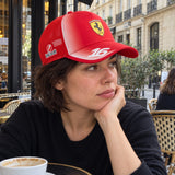 Charles Leclerc Scuderia Ferrari F1 x Puma Mesh Cap – Team Edition – ilustrační foto 2 (AI)