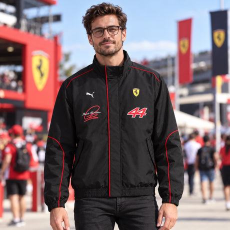 Lewis Hamilton Scuderia Ferrari F1 x Puma Jacket – Fan Edition – illustrative photo (AI)
