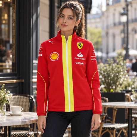 Scuderia Ferrari F1 Team Softshell Jacket – Red – illustrative photo (AI)
