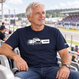 Sparco – Ford M-Sport WRC Freizeit-T-Shirt – Dunkelblau – Illustrationsfoto (KI)