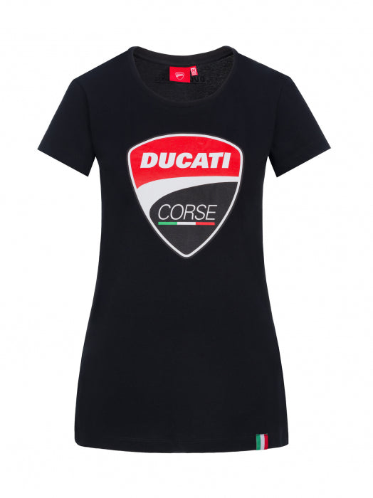 Ducati Corse women's logo T-shirt black