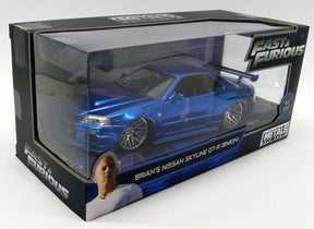 Modell Fast & Furious Nissan Skyline GT-R34 Brian's