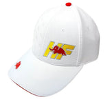 Lancia HF Cap mit Elefanten-Logo – Weiß