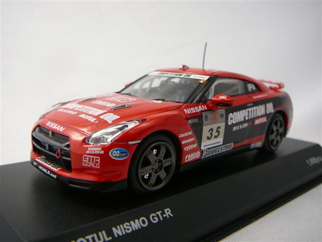 Modell Motul Nismo GT-R 2008 #35 vom 24-Stunden-Rennen Tokachi in Japan