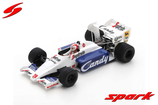 Modell Spark Toleman TG184 J. Cecotto, GP Monaco 1984