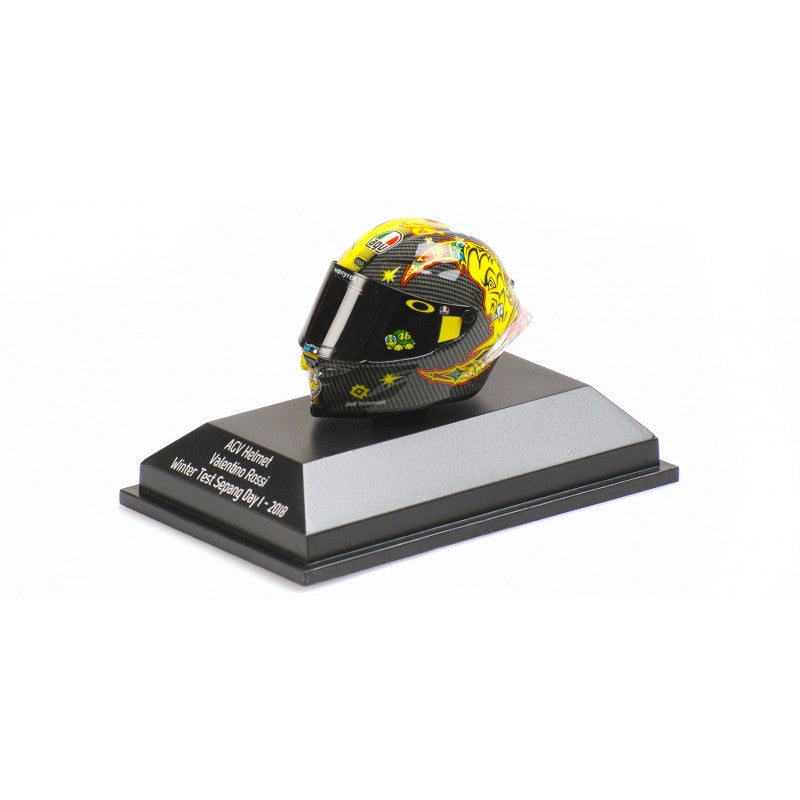 Helmmodell Valentino Rossi MotoGP Wintertest Tag 1 2018