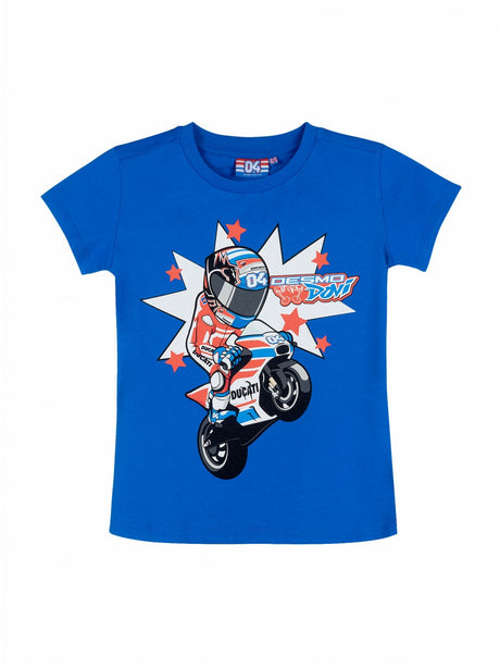 Andrea Dovizioso Kinder-T-Shirt CARTOON