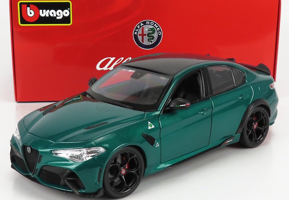Bburago model Alfa Romeo Giulia GTA, green