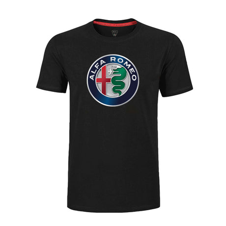 Alfa Romeo T-shirt black with AR logo