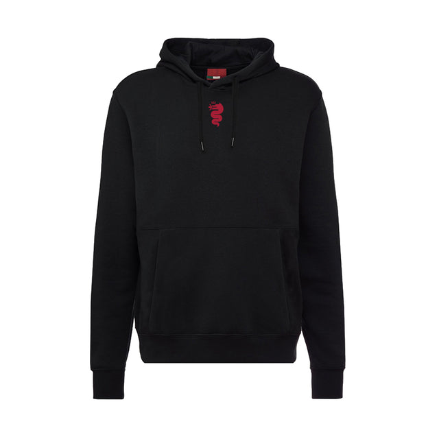 Alfa Romeo black sweatshirt with Alfa Romeo emblem